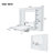 Azfar Murphy Bed with Desk and Bookshelf-673621524-691612077