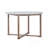 5-Piece Outdoor Dining Set with 4 Wood Chairs and Round Table-548094068
