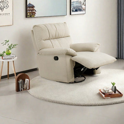Ergonomic pleated design lounge chair