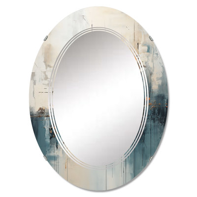 Naike - Miroir mural moderne ovale