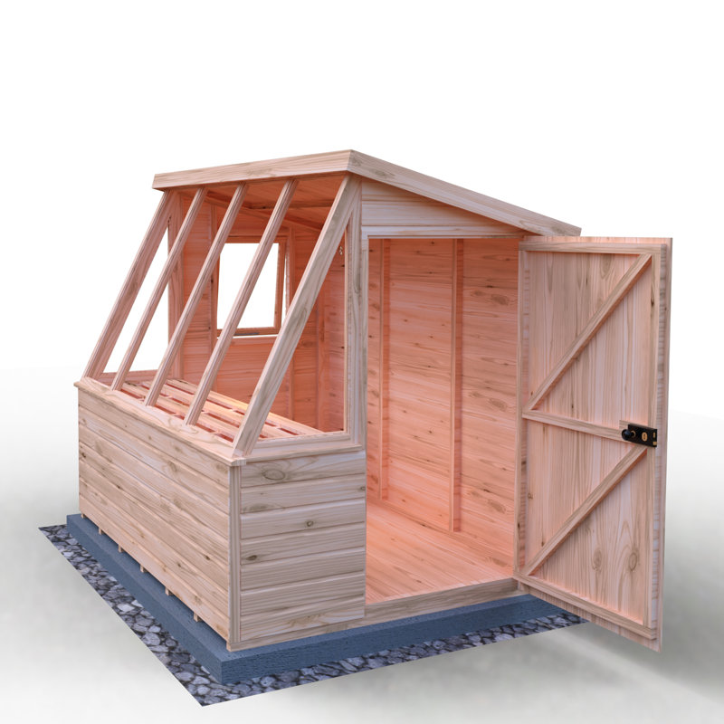 Iceni Potting Shed 6 x 8, No