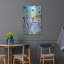 «Tea And Flowers I» par Linda Woods, art mural en métal-1363807890
