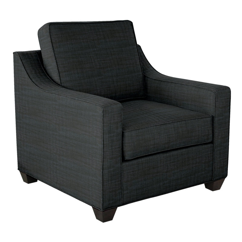 Clark Upholstered Armchair, Cafelle, Ridgecrest Midnight