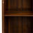 Brown Walnut Color Modular Wine Bar Cabinet With Storage Shelves With Hutch For Dining Room