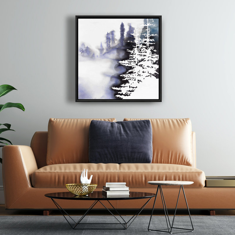 " Silhouette Of A Forest "