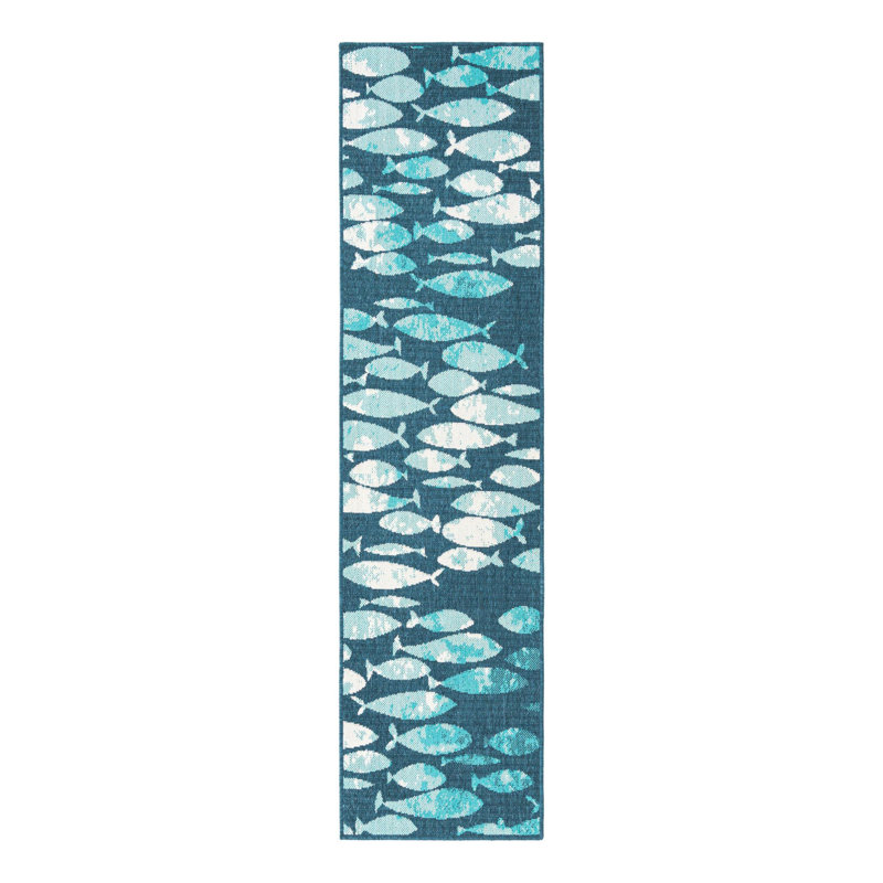 Tapis d'extérieur intérieur / extérieur Coastal, Tapis de couloir 2 pi x 8 pi