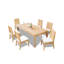 Outdoor 7 - Piece Teak Dining Set