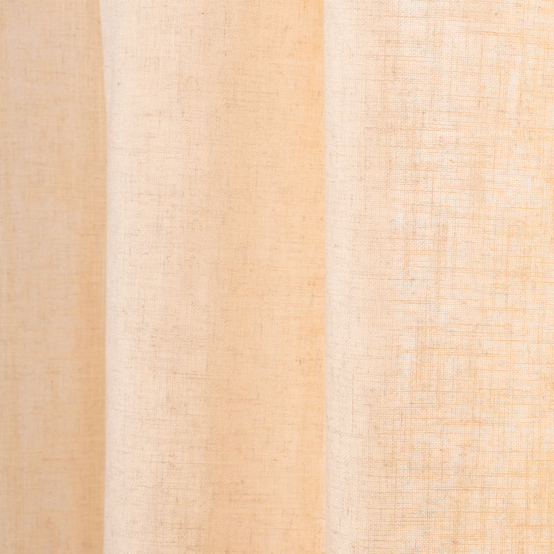 Sickels Semi Sheer Curtain Pair, Cream, 52" W x 96" L