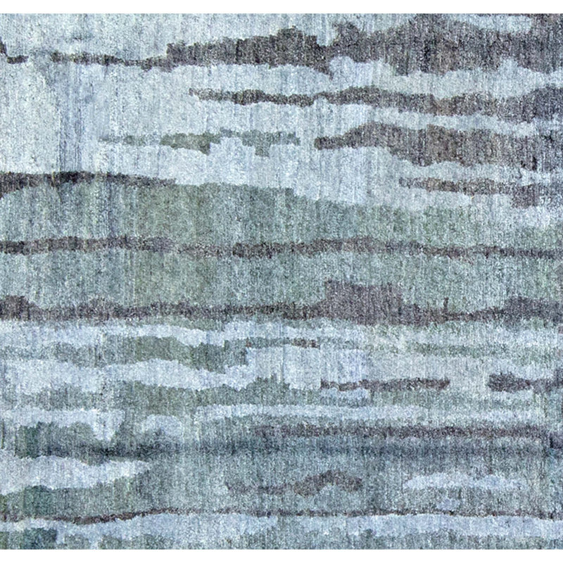 Abstract Area Rug in Brown