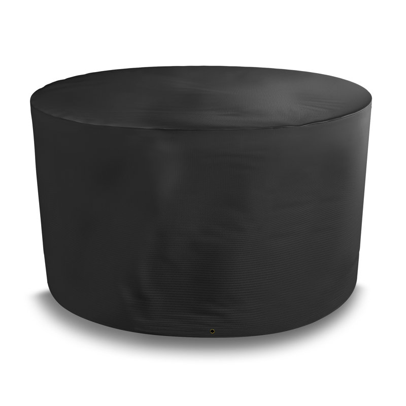 Dakota Outdoor Patio Dining Set Cover, Black