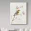 « féminin goldfinch rétro », reproduction de peinture à l’acrylique sur toile tendue-31872170