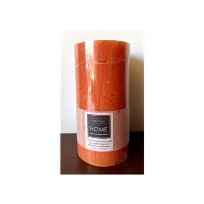 Hand Poured Pure Rustic Pillar Candle