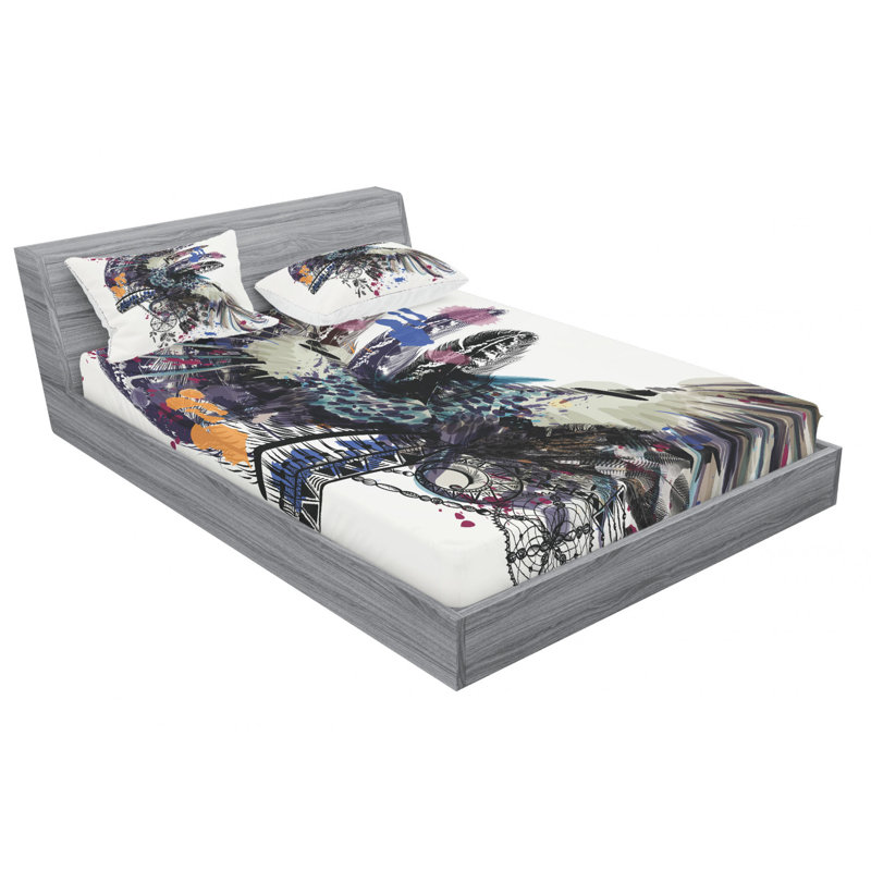 Microfiber Sheet Set, Full Sheet Set with Fitted Sheet