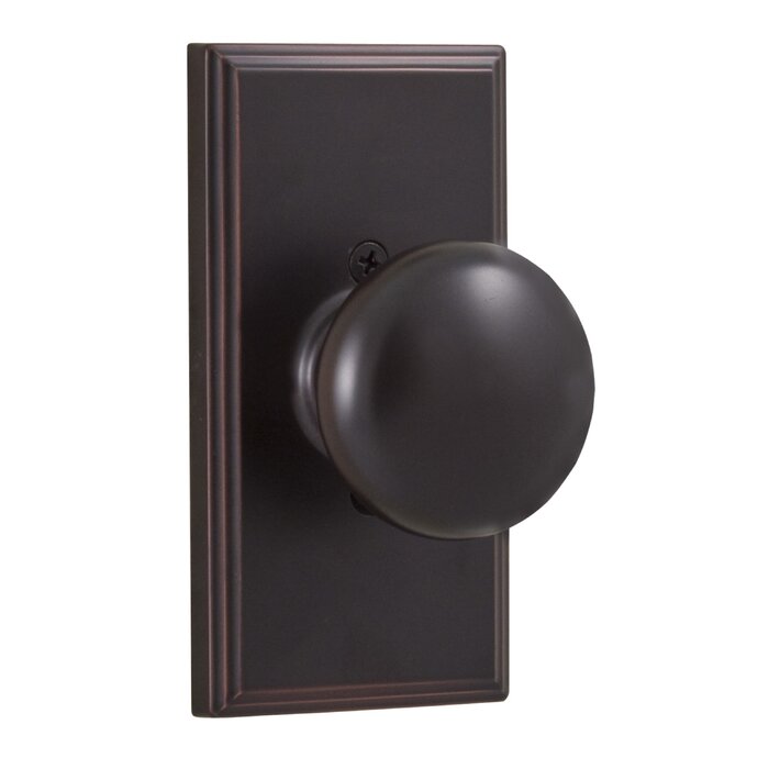 Weslock Impresa Single Dummy Door Knob & Reviews | Wayfair