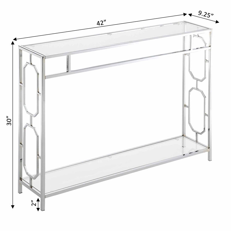 Console avec rangement 42 po Gobert, H 30 po x l 42 po x P 9,25 po