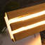 Evander Solid Wood Flush Mounted Sconce