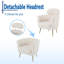 Fauteuil demi-tonneau en polyester 28 po-284216242