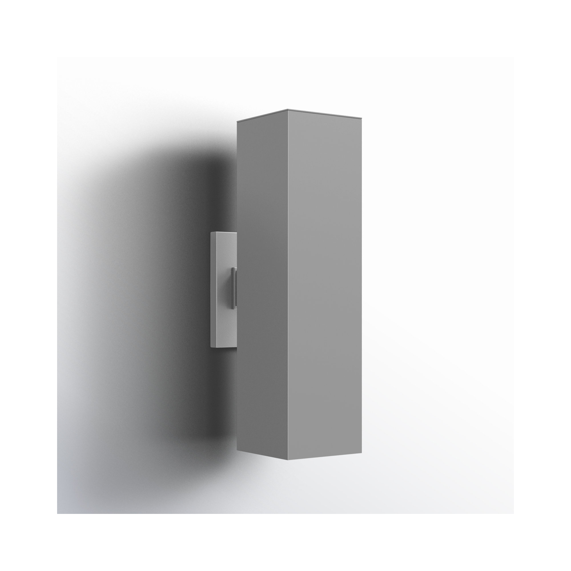 Dyer 2 - Bulb Outdoor Armed Sconce, Painted Brushed Nickel, 18.5" H x 5" W x 5" D, No