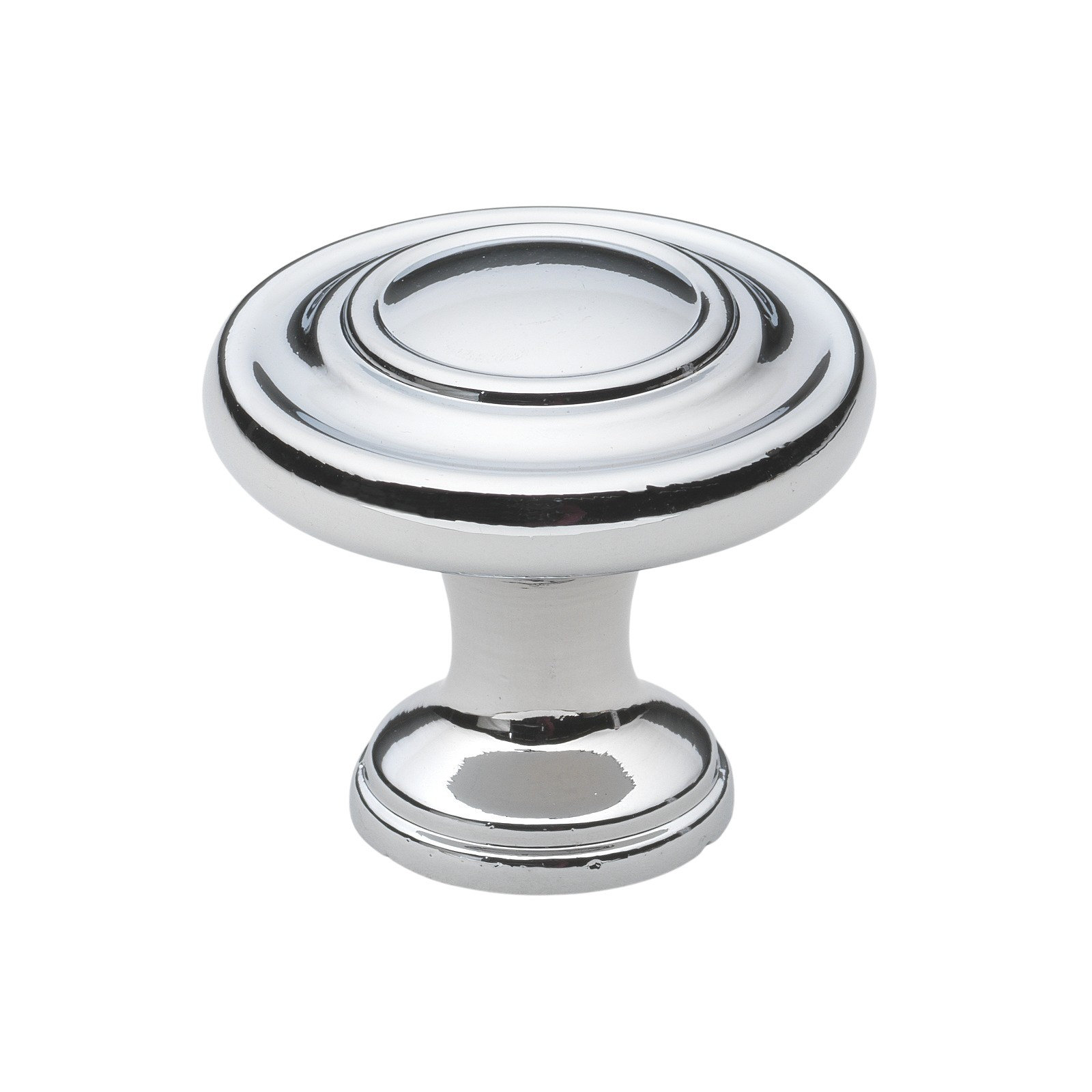 Mushroom Knob Multipack, Polished Chrome