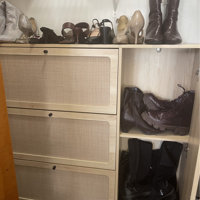 30 Pair Stackable Shoe Storage Cabinet Corrigan Studio