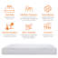Matelas en mousse de 10 po avec mousse à mémoire de forme moyenne pour un sommeil réparateur et un soulagement des douleurs dorsales pour toutes les positions de sommeil-1760442751