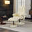015-Recliner Chair With Ottoman - 360° Swivel Massage Lounge Chair With 5-Point Vibration & Heated Seat-1011358713