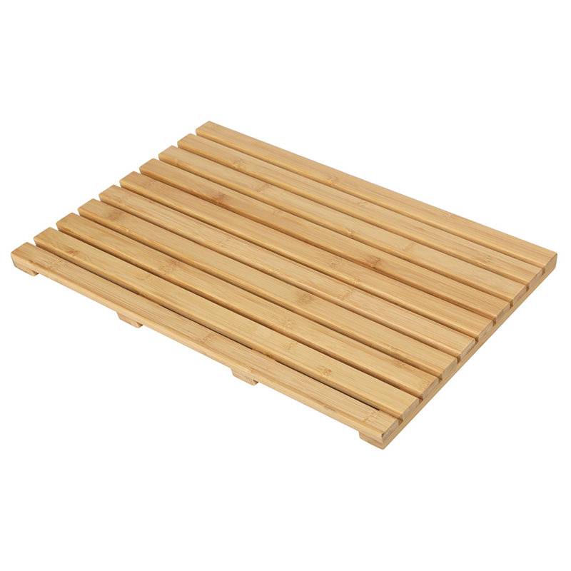 Bamboo Non-Slip Bath Mat