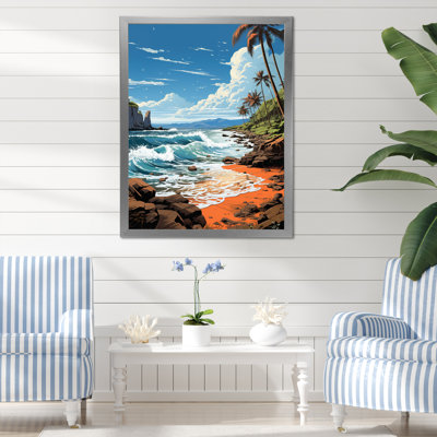 «Beach Photo Tropical Vibes XX» sur toile