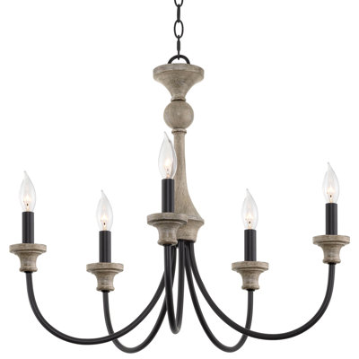 5 - Light Dimmable Empire Chandelier