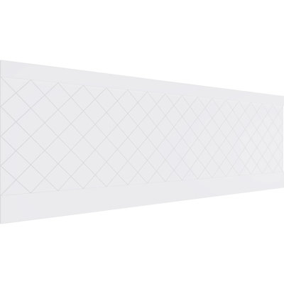Panneaux muraux blancs 94,5 "(paquet de 4)