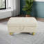 Repose-pieds rectangulaire avec rangement en similicuir de 35 po-1646825969-1646825974