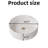 14.17'' Single Bathroom Sink, Round Vessel Ceramic Basin Without Faucet, No Cabinet