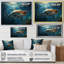 " Fishing Majestic Marlins Jumping III "-79200960-79200961
