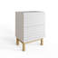 Taeshia 40cm W Manufactured Wood Bedside Table