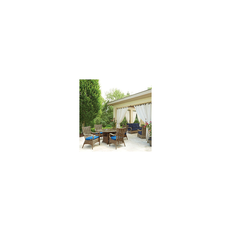 Magnolia Outdoor Dining Armchair, Gateway Aloe