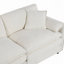 Canapé à assise profonde, canapé en nuage de chenille, grand canapé modulaire 3 places avec 3 coussins pour le salon, la chambre à coucher et le bureau, combinaison de bricolage, chenille-92629275