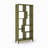 Geometrix Solid Wood Bookcase-905629183