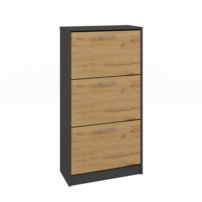 Delancey 12 - Pair Stackable Flip Down Shoe Storage