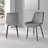 White Marble Effect Round Dining Table And 2 Luxury Velvet Dining Chairs-1182788167-1143533307