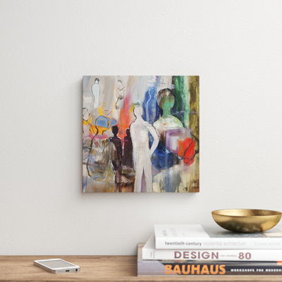 «Picasso's Friends» par Jodi Maas, reproduction d'art sur toile