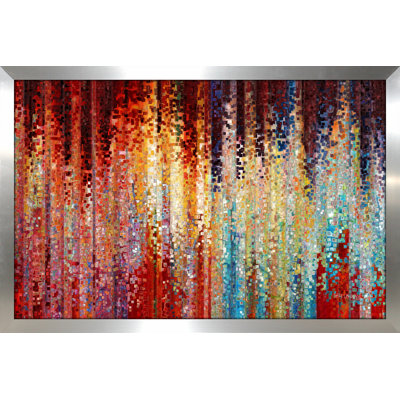 «La question incontestable. John 21:17 ', reproduction d'impression sur toile encadrée