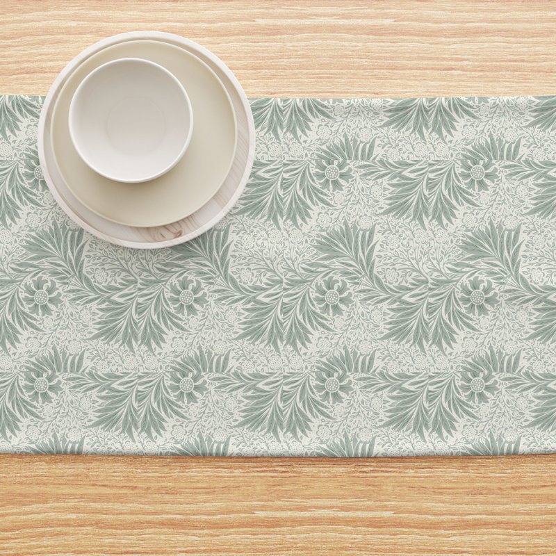 Fabric Textile Products, Inc. Table Runner, 100% Cotton, Floral 80, 16" x 108"