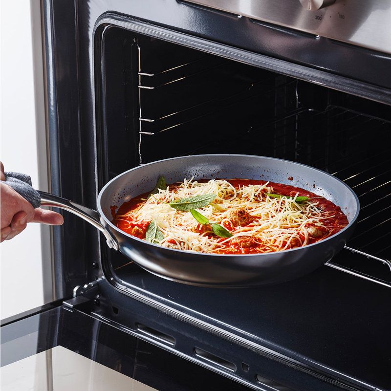 GreenPan Valencia Pro Healthy Ceramic Nonstick Hard-Anodized Aluminum Frying Pan, 12" W