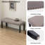 Syne Linen Upholstered Bench-2033868420