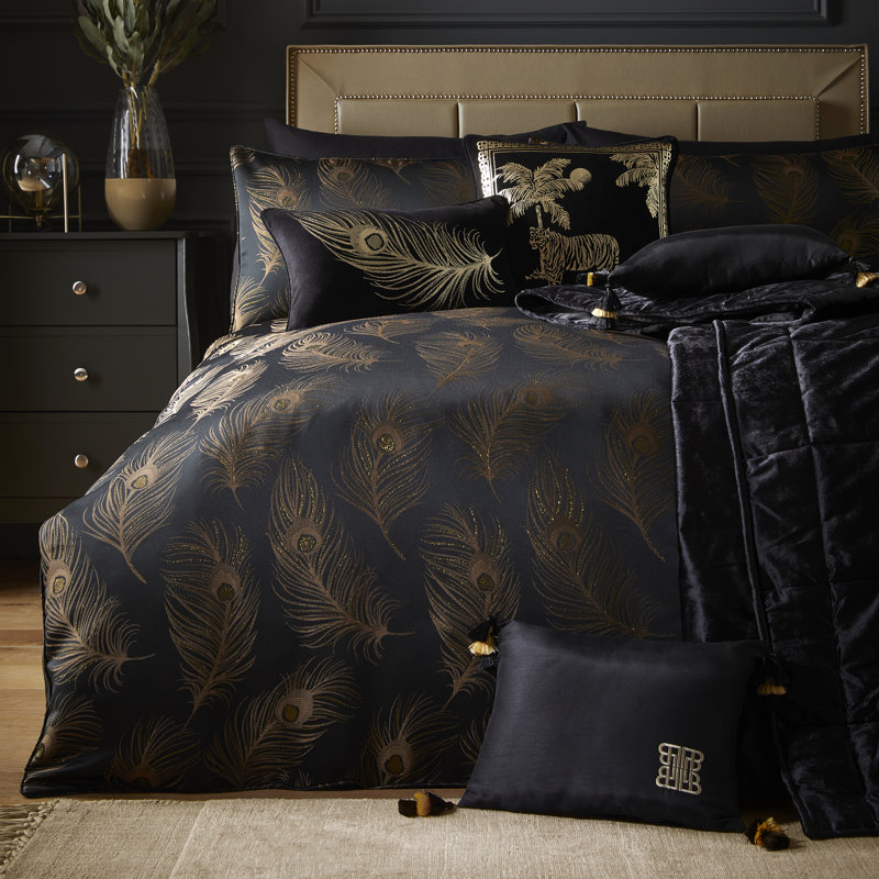 Dandy Jacquard Duvet Cover Set, King Duvet Cover + 2 Standard Pillowcases