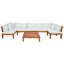 Ensemble de conversation modulaire avec coussins Tokarz