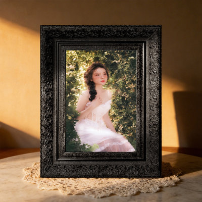 8" x 10" Black 1PC Elegant Picture Frame for Living Room Decor