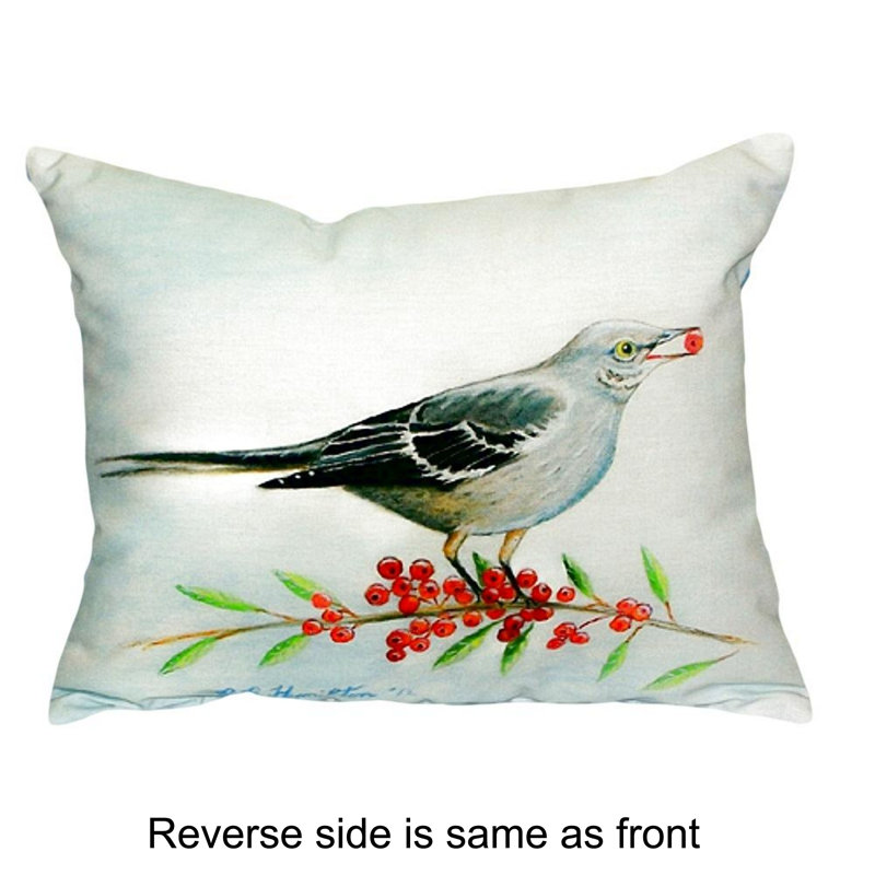  Coussin lombaire intérieur / extérieur Mockingbird and Berries