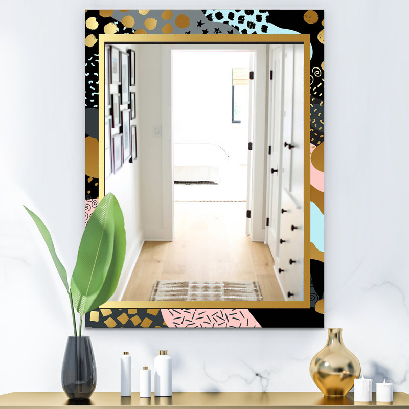 Miroir d'appoint Playful Glam, H 24 po x l 32 po