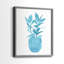Watercolor House Plant III - reproduction encadrée de qualité supérieure - prête à être accrochée - aucun clou requis - aucun clou requis-213301135-213301140